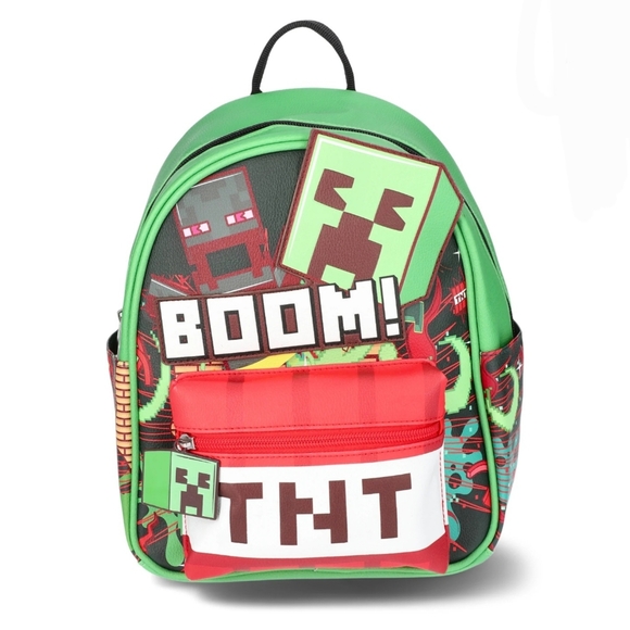 Minecraft Explosion TNT Women's Mini Backpack - Picture 2 of 5